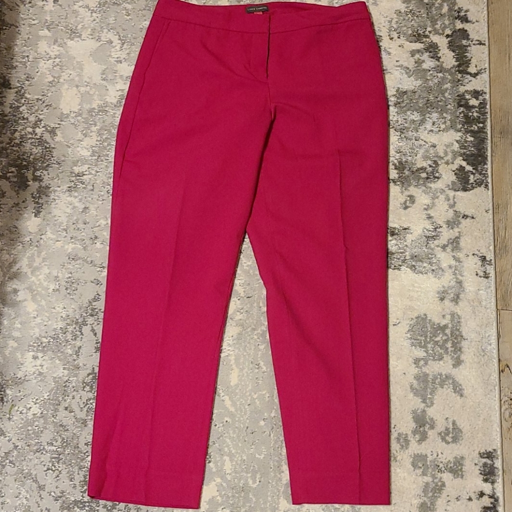 Vince Camuto Ankle/Crop Pants Hot Pink Skinny--8